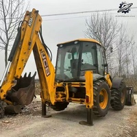 Chargeuse-pelleteuse JCB4CX, Machinerie d'occasion JCB, Machinerie de construction à vendre, Rétrocaveuse d'occasion
