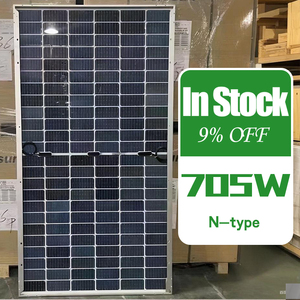 แผงโซลาร์เซลล์ Tongwei 705W 710W 715W 720W 725W 730W N-Type bieacial กระจกคู่โมดูล PV ประสิทธิภาพสูง23.3% - Product Image 2