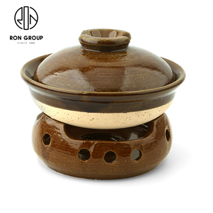 Casseroles de cuisine de haute qualité, ustensiles de cuisine en céramique faits à la main, grands pots de cuisine en argile - Product Image 4