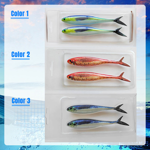 Leurres souples réalistes 11g 21g pour brochet, leurres de pêche artificiels souples pour eau douce - Product Image 3