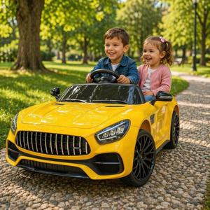 Voitures électriques 12V neuves Hebei Pingxiang pour enfants, jouets unisexes, vente en gros, voitures en plastique sous licence pour enfants - Product Image 3
