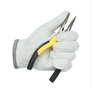 بيع مباشر من المصنع في الصين ، قطن أبيض حليبي ، قفازات أمان للصناعة - Product Image 5