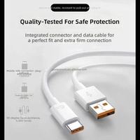 Cable de Carga Súper Rápida USB C de 1M, 120W, Cable de Datos de Carga Rápida Inteligente 6A Tipo-C 3.0 3.1 para iPhone y Android, al Precio Más Bajo