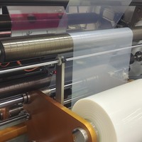 Machine de plastification compacte électrique automatique pour films souples, sans solvant, pour sacs alimentaires et emballages en plastique et en bois