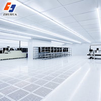 Solution d'ingénierie pour salles blanches industrielles, conception et installation de salles blanches modulaires, service de construction pour usine