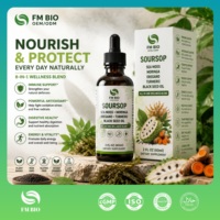 60ml Ekşi Ananas Deniz Yosunu Çörek Otu Yağı Tentürü Sindirim Enerjisi Desteği Vegan Sıvı Takviye Edici ODM OEM Toptan Satış