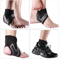 Orthèse de soutien de la cheville en gros respirant manchon de cheville enveloppes de pied réglables stabilisateur de cheville protection sportive