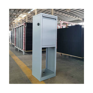 Boîte aux lettres de jardin en gros, grande capacité, en métal, pour la livraison de colis, boîte de dépôt de colis extérieure - Product Image 2