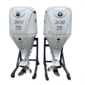 ข้อเสนอสุดพิเศษ พร้อมส่ง ขายดี คู่เครื่องยนต์เรือ 2024 300 แรงม้า F300XCB2 V6 4 จังหวะ 25 นิ้ว พร้อมอุปกรณ์ครบชุด ใช้งานมาแล้ว 302/305 ชั่วโมง - Product Image 1