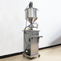 Machine de remplissage de pommade liquide 220V pour lotion corporelle vinaigrette sauce aux nouilles crème glacée Gel pâte peinture lait-emballage PET