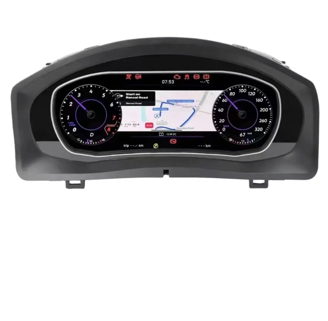 Автомобильная цифровая приборная панель Tiguan, новый ЖК-дисплей, не требуется соответствие
