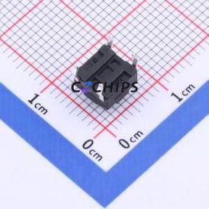 TSG001A05526A Tactile Switch Through hole Component (THT) Switch Round Button 2.6N Through Hole 6.15mm - Product Image 2