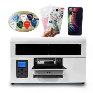 DOMSEM Automatic Flatbed Printer For EPSON XP600 Print head for Acrylic metal glass Phone Case A4 UV DTF direct Printing Machine