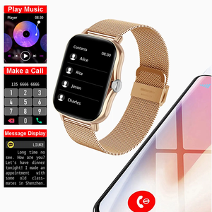 <span class=keywords><strong>Smartwatch</strong></span> Digitale Y13 con Chiamate Bt per Uomo e Donna, Orologio Sportivo Fitness in <span class=keywords><strong>Acciaio</strong></span> Inossidabile con Monitoraggio della Frequenza Cardiaca e del Sonno - Product Image 5