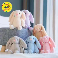 새로운 귀여운 토끼 토끼 박제 동물 아기 인형 부드러운 플러시 장난감
