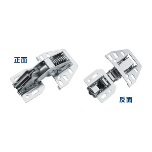 บานพับตู้แบบไม่ต้องเจาะ Zuogang ผลิตจากเหล็กแผ่นรีดเย็น ติดตั้งง่ายสำหรับประตูตู้ ตู้เสื้อผ้า รถบ้าน - Product Image 4