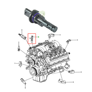 Sensor de Posición del Árbol de Levas 5149054AC Nuevo al por Mayor para Jeep Grand Cherokee, Dodge Charger, Durango, Chrysler 300 3.7L 5.7L 2008-2024 - Product Image 5