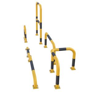 Barrière de sécurité pour machines avec rail central, en acier, profilé, pour <span class=keywords><strong>parking</strong></span>, protection, borne de sécurité en U - Product Image 5