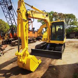 Excavadora de segunda mano de 6 toneladas, excavadora de orugas usada de tipo móvil - Product Image 2
