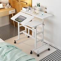 Escritorio de pie de ordenador de madera de lujo moderno Escritorio de oficina portátil de lujo con muebles de Metal para mesa de oficina en casa moderno