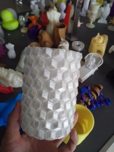 כסף 3d 1.75mm מחשב פוליקרבונט 3d מדפסת נימה 1 kg נימה עבור 3D הדפסת fdm - Product Image 5