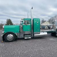 Système d'échappement en acier inoxydable poli de 7 pouces, ensemble de cheminées d'échappement courbes West Coast chromées pour Peterbilt