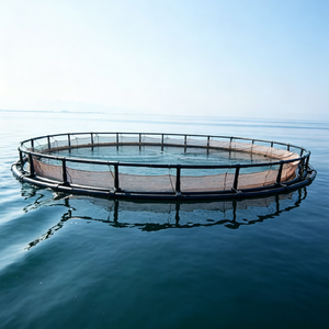 Cage flottante en filet haute pression à mailles fines en PEHD pour l'élevage de jeunes poissons - Product Image 2