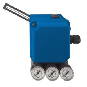 Actionneur électrique Foxboro SRI986 220V 10kW, positionneur de vanne de commande de moteur, unité industrielle bleue - Product Image 4
