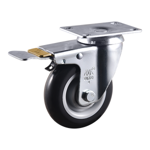 Ruedas Industriales VIMA Versatile de 3 a 5 Pulgadas de Hierro, PU y PP con Capacidad de Carga de 150 kg, Certificación EN12532 - Product Image 1