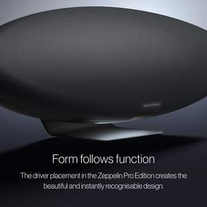 ลำโพงไร้สาย Bowers Wilkins Zeppelin Pro Edition, ลำโพงบลูทูธขนาดใหญ่, ไดรเวอร์ 5 ตัว พร้อมซับวูฟเฟอร์, บลูทูธ St - Product Image 5