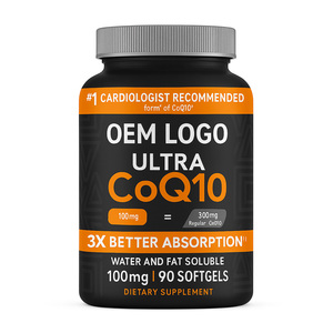 Cápsulas de Gel Suave Ultra Coq10 100mg, Coenzima Q10, Suplementos Alimenticios para Adultos - Product Image 2