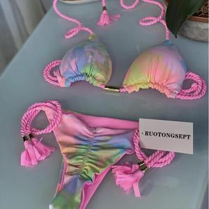 Luxury Braided Rope <strong>String</strong> <strong>Bikini</strong> 2025 Fashion <strong>Bikinis</strong> Beachwear - Product Image 1