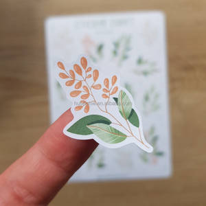 Tùy chỉnh cá nhân thiết kế logo A4 A5 A6 Nụ Hôn cắt Sticker tấm Vinyl không thấm nước Nhãn nhân vật Nụ Hôn cắt Sheets phim hoạt hình dán - Product Image 2