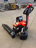 Nouveau transpalette manuel HSLLIFT 1500KG avec balance électronique, chariot élévateur à rouleaux de papier, longueur de fourche 1200mm, largeur de fourche 685mm, garantie 1 an