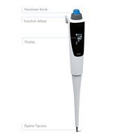 Pipette électronique numérique de laboratoire certifiée CE, monocanal, volume réglable, pipette multifonction pour laboratoire de recherche