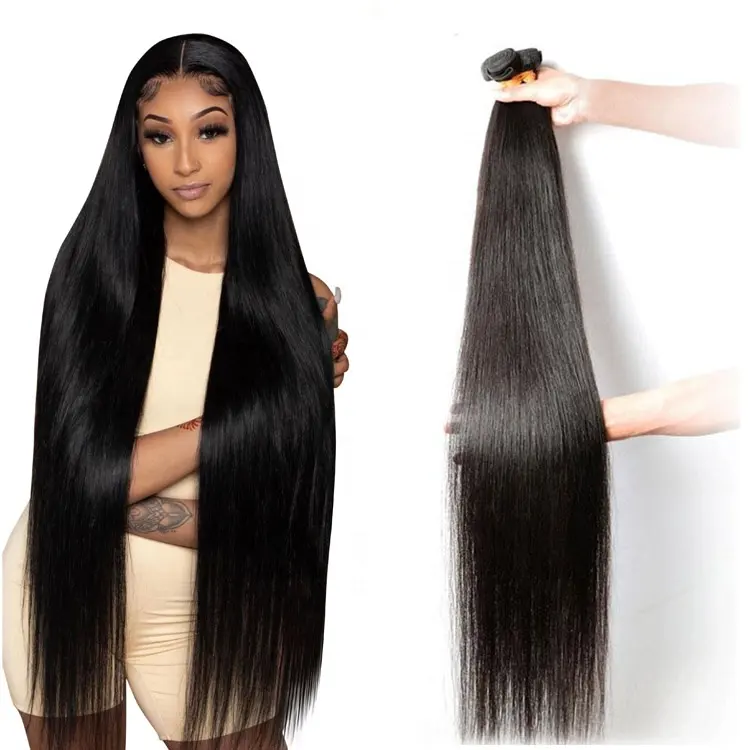 Wholesale Price High Quality Virgin Brazilian Remy Human Hair, 100 Real Natural Brazilian Straight Hair Extensions