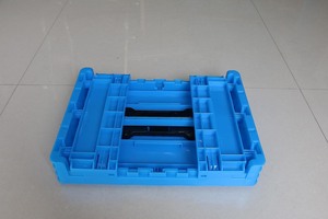 Nexara ráp lưu trữ Thùng nhựa giỏ huyệt có thể gập lại rắn hộp phong cách Stackable Tính năng trứng Rau Trái Cây Giao thông vận tải - Product Image 2