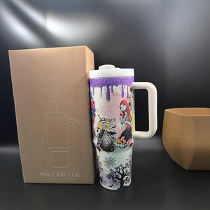 Dalam stok kustom logo Natal mimpi buruk bersinar vakum gelap terisolasi 40oz Tumbler cangkir bercahaya <span class=keywords><strong>mug</strong></span> dengan kotak hadiah - Product Image 6