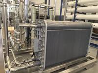Système complet de purification d'eau ultra pure à deux étages RO et EDI, équipement de production industriel