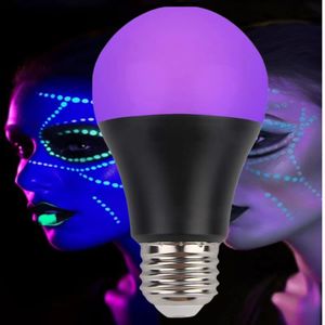 10 Wát UV đen đèn với Tím UV ánh sáng bóng đèn E26/E27 cơ sở 395nm 110V/220V Đối với trang chủ cho Halloween Đảng trang trí đèn - Product Image 1