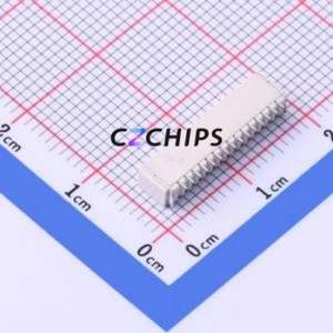 HC-1.0-15PWT Wire-to-Board Pin Header SMD,P=1mm,Horizontal Mount Connector 1x15P 1mm Horizontal Mount SH - Product Image 2