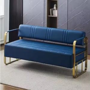 Sofá Moderno de Cuero Artificial de Alta Calidad 2025 para Áreas de Espera en Hospitales, Salones de Belleza, Hoteles, Barberías, Pasillos y Centros Comerciales - Product Image 2