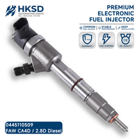 Injecteur de carburant diesel 0445110509 en gros d'usine 0 445 110 509 0445110355 pour pièces de moteur de camion FAW Yangzi Pickup