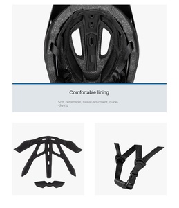 Casco de Verano Todoterreno para Hombre y Mujer, para Ciclismo de Montaña y Bicicleta, Moldeado Integrado, Integración para Carreteras Forestales - Product Image 3