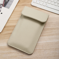 Étui de protection anti-radiation pour téléphone portable YOUZHIXIN en matériau PU, fonction portefeuille, compatible avec les femmes enceintes