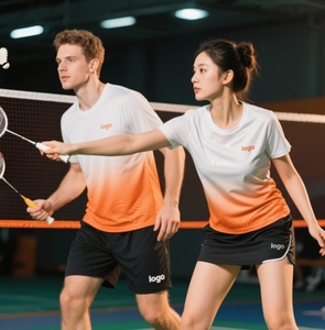 Impression par sublimation complète personnalisée Vêtements de tennis Nouveau design Sport T-shirt à séchage rapide pour badminton Tennis Pingpang - Product Image 4