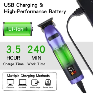 2025 nuovo T9 tagliacapelli professionale professionale LCD tagliacapelli S11 barbiere rasoio <span class=keywords><strong>barba</strong></span> 0mm macchina per il taglio dei capelli per gli uomini - Product Image 5