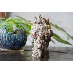 ของตกแต่งโต๊ะกาแฟรูปยูนิคอร์นเซรามิกคุณภาพสูง ผลิตตามสั่ง งานฝีมือสไตล์วบิซาบิ - Product Image 2