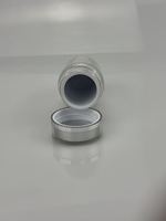 Bouteille à pilules en acrylique à double paroi épaisse, pot vide de qualité alimentaire pour produits de santé, capsules, poudres, comprimés, impression personnalisée OEM ODM
