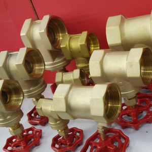 Structure de commande de vanne en laiton forgé manuel haute température pour milieux aqueux - Product Image 6